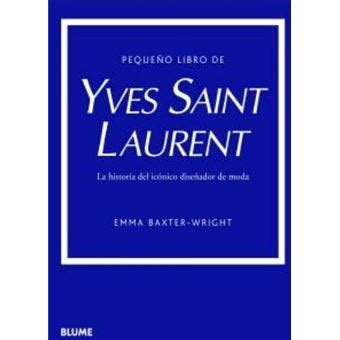 Pequeño libro de Yves Saint Laurent Hardcover 